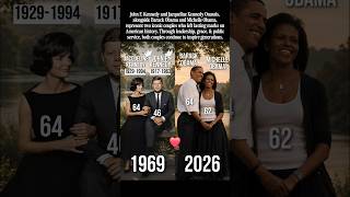 JFK and Jackie, alongside Barack and Michelle Obama, remain iconic American couples 🇺🇸