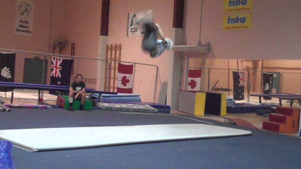 Leerok double backflip