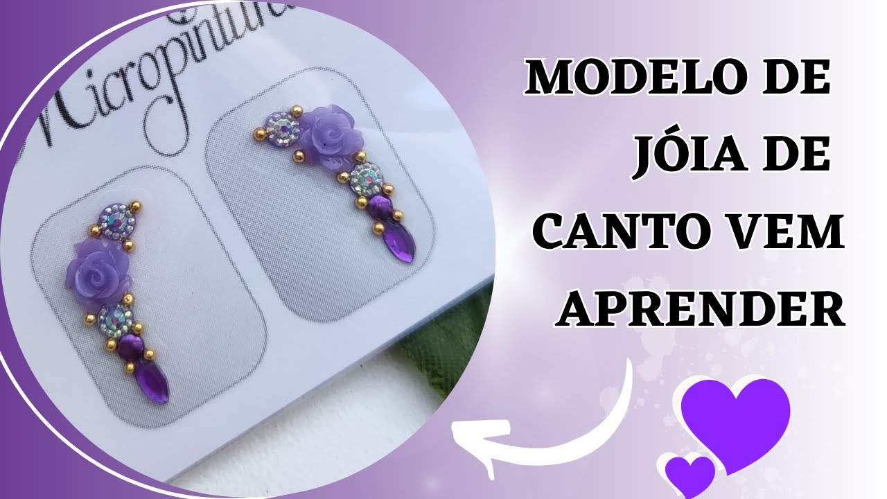 Como fazer jóias de unha de canto