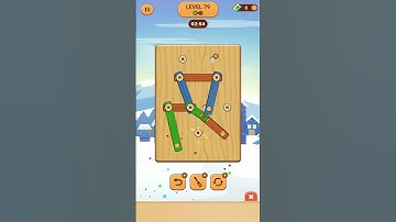 #level79 Wood Nuts and Bolts Screw #viral #games #video 🔥