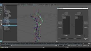 Animation Transfer Maya Plug-in using PyMEL