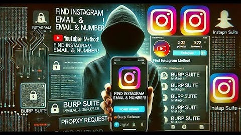 🔍 How to Find Email & Phone Number of Any Instagram Account Using Burp Suite | Digital Defender
