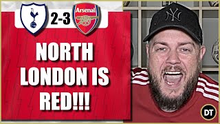 North London Is Red Spurs 2-3 Arsenal Match Reaction