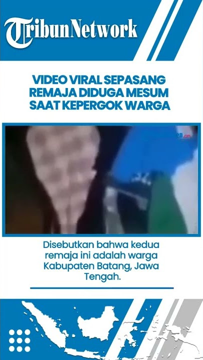 Video Viral Sepasang Remaja Diduga Mesum Saat Kepergok Warga, Santai Saat Diintrogasi