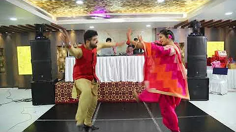 Punjabi Sangeet Dance Performance ( Brother and Sister)
