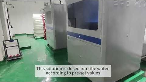 On-site sodium hypochlorite generator for waste water disinfection by WIZTECH electro-chlorination