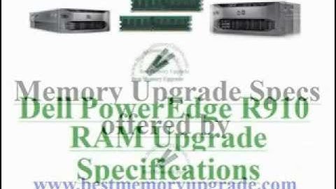 Compatible RAM Memory Upgrade Specifications of Dell PowerEdge R910 Server Computer System DDR3 1333