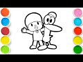 POCOYO Drawing, Painting & Coloring For Kids and Toddlers  Easy Art