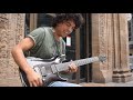 Bohemian Rhapsody Version With Electric Guitar On The Street