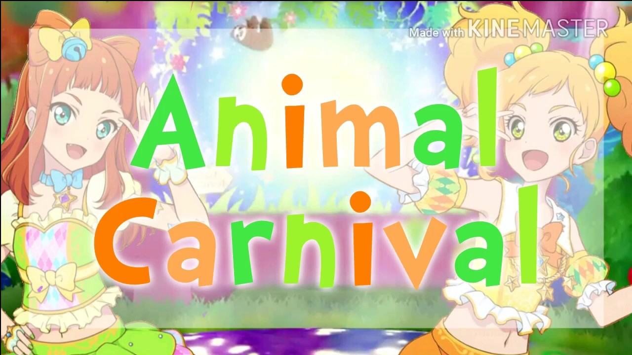 [FULL+LYRICS] Aikatsu Stars! - Yuzu & Ako - Animal Carnival