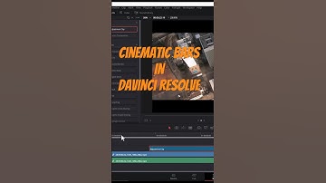 How To Add Cinematic Black Bars to Your Videos in DaVinci Resolve (Easy)