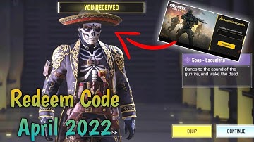 Cod Mobile Redeem Code 2022 | April 2022 Redeem Code Codm | Garena Codm Redeem Code | Codm Codes