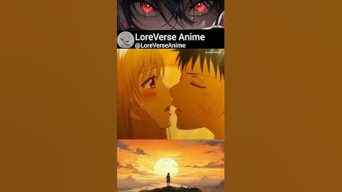 He Kiss Her 😍😘 #anime #shorts #shortsfeed