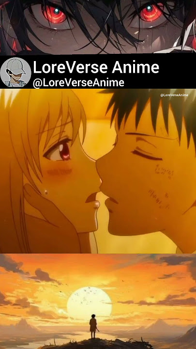 He Kiss Her 😍😘 #anime #shorts #shortsfeed