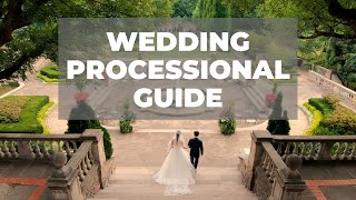 Wedding Processional Order Guide