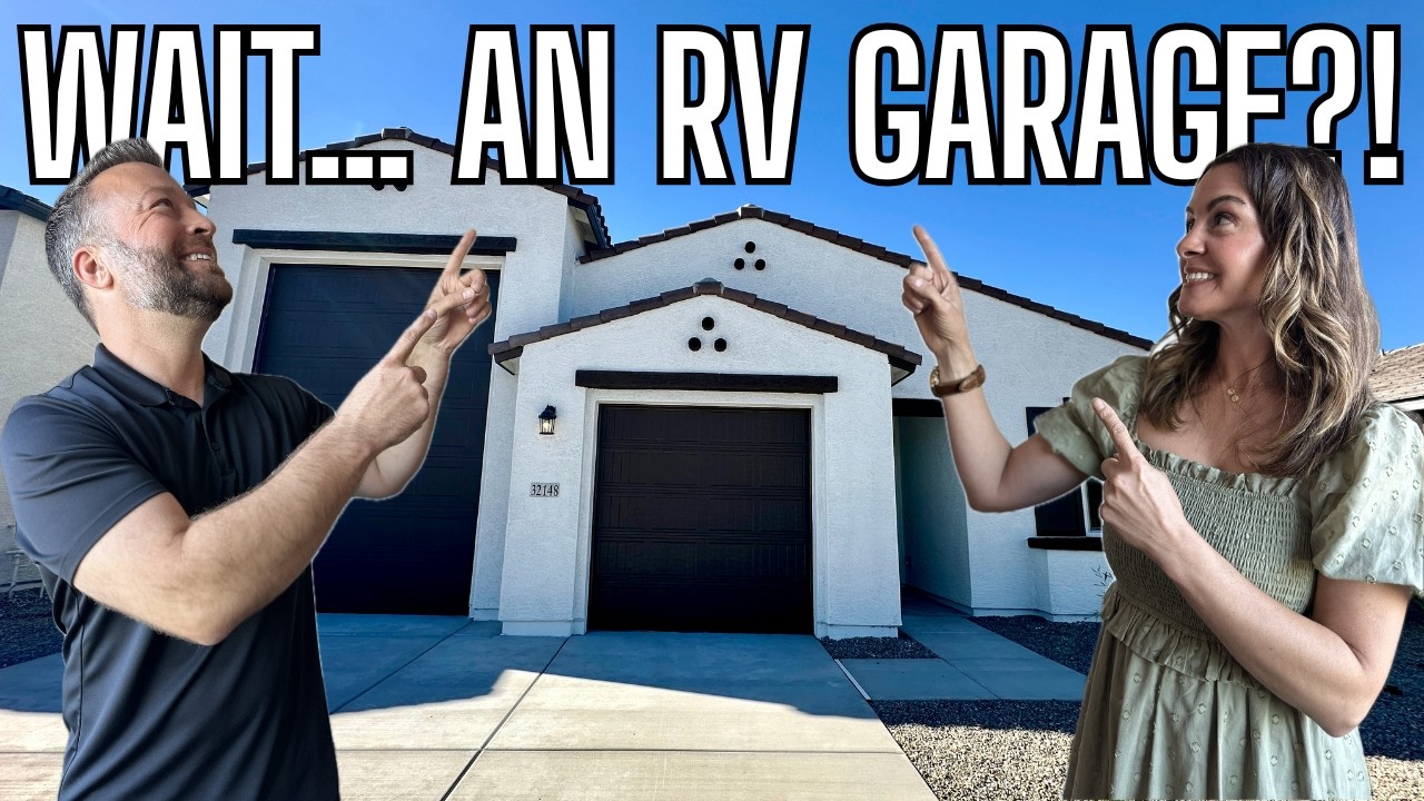 Inside 2 San Tan Valley Arizona New Construction RV Garage Homes For Sale in 2026