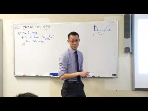 HSC Tide Question (1 of 3: Proving the time equation)