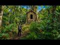 Abandoned Jungle House Transformation | Cozy Off-Grid Survival Home