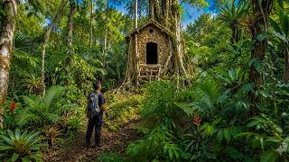 Abandoned Jungle House Transformation | Cozy Off-Grid Survival Home
