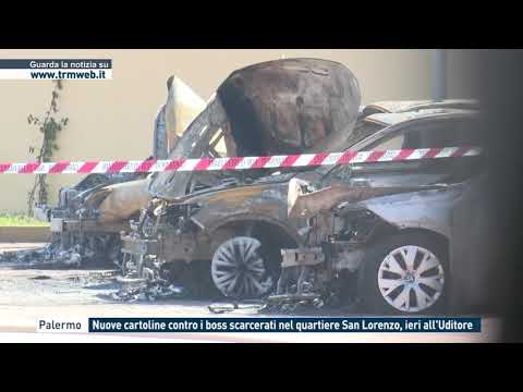 Video Palermo - Nuove cartoline contro i boss scarcerati nel quartiere San Lorenzo, ieri all'Uditore
