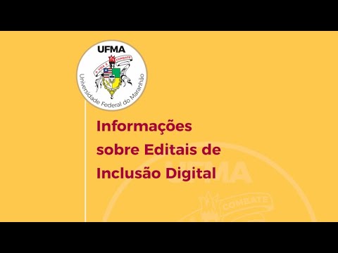 UFMA publica editais de inclusão digital que preveem acesso à internet e empréstimos de tablets