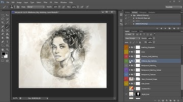GAllerist (Drawing) Photoshop Action Tutorial