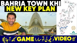 New Key Map Bahria Town Karachi | New Masterplan | Safe Zone & Boundary Areas