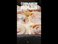 How to Make Homemade Cinnamon Rolls #Shorts | Easy Cinnamon Roll Recipe