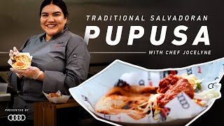 How to Make Traditional Salvadoran Pupusas | Cooking with Audi