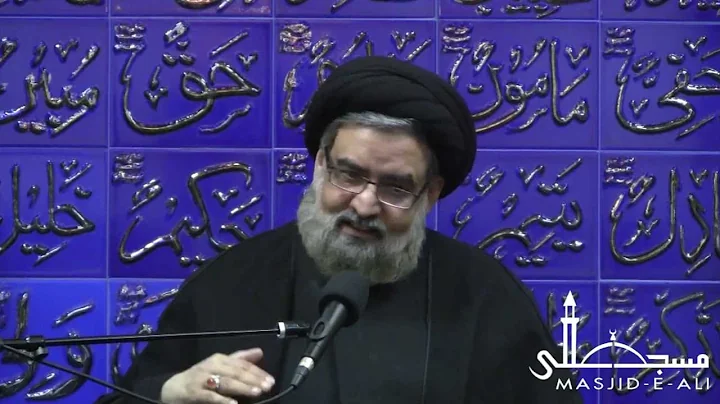 Lecture 7 - Importance Of Faith (Iman) Within Marriage - Moulana Mohammed Rizvi - Muharram 1434