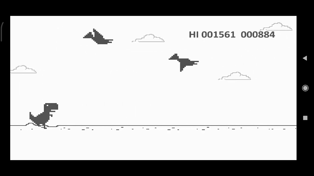 знаменитая игра про динозаврика - YouTube