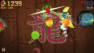 Fruit Ninja - King Dragon Blade Showcase! - Gameplay Reviews screenshot 5