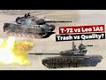 T-72 vs Leopard 1A5: Trash vs Quality?