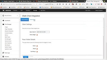 Olark chat app for Adobe Business Catalyst v.1.0