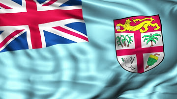 Fiji Flag Animation | 4k | Flags of the World