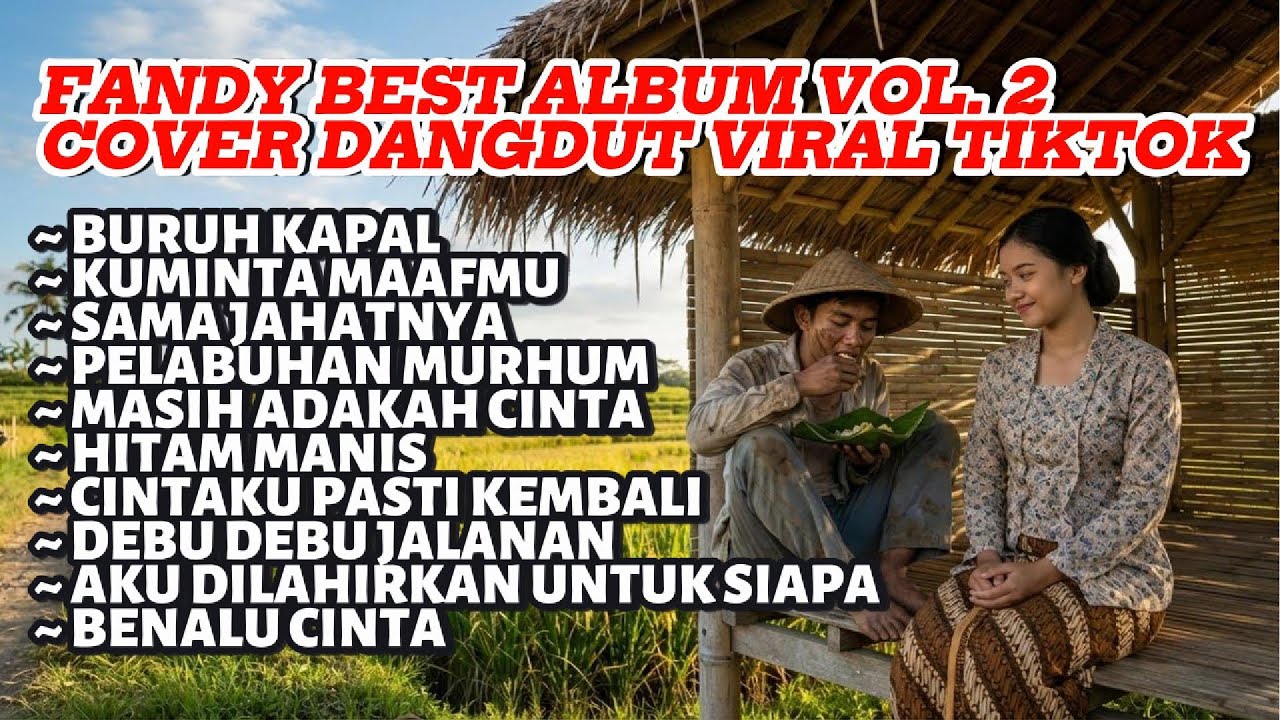 Fandy Cover Dangdut Vol. 2, Buruh Kapal, Kuminta Maafmu, Sama Jahatnya, Pelabuhan Murhum, ...