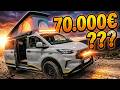 70.000€ Kastenwagen mit Aufstelldach Matist XS auf Ford Custom – Der Allradcamper für jeden