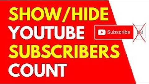How to Hide/Show Subscribers on Youtube 2021