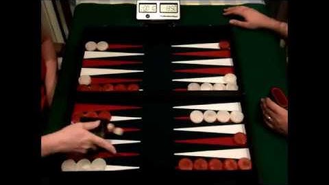 Practice backgammon (7p.match with doubling cube)