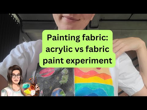 Can You Use Acrylic Paint on Fabric?