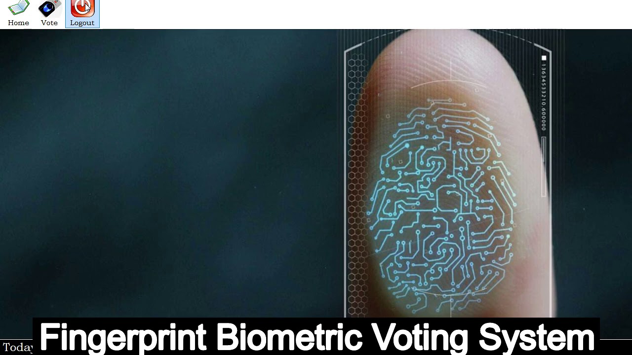 Biometric Fingerprint Voting System in C# Source Code - YouTube
