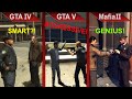 COPS LOGIC COMPARISON 2 | GTA IV vs. GTA V vs. Mafia II | PC | ULTRA