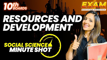 RESOURCES & DEVELOPMENT Social Science Exam Booster | Class 10 SST NCERT Quick Revision Reema maam