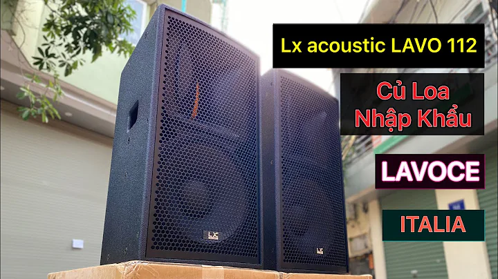 Cht m "Chu u" Lx acoustic LAVO 112  | ng b c loa L...