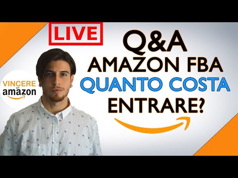 ?✅ AMAZON FBA Q&A LIVE / QUANTO COSTA ENTRARE? / INFO VINCERE SU AMAZON / #antoniovida