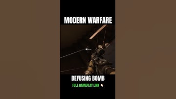Defusing Bomb: Modern Warfare #shorts #codmw