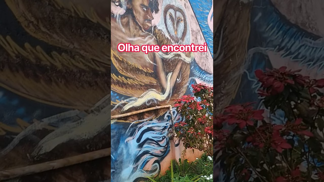 Tinha na beira da rua #viral #youtube #cidade #desenho #pintura