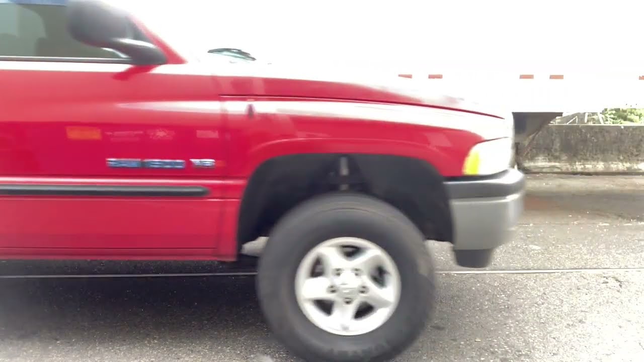 Flowmaster pro series 16inch w/3"inch in and out muffler on a 5.9 V-8 1999 dodge 4x4.