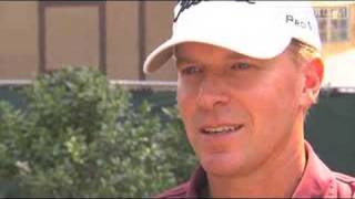 Steve Stricker talks about play at The Barclays