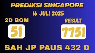 PREDIKSI SGP JITU 16 JULI 2025 | BOCORAN SGP ANGKA 16 JULI 2025 | ANGKA JITU SGP HARI INI